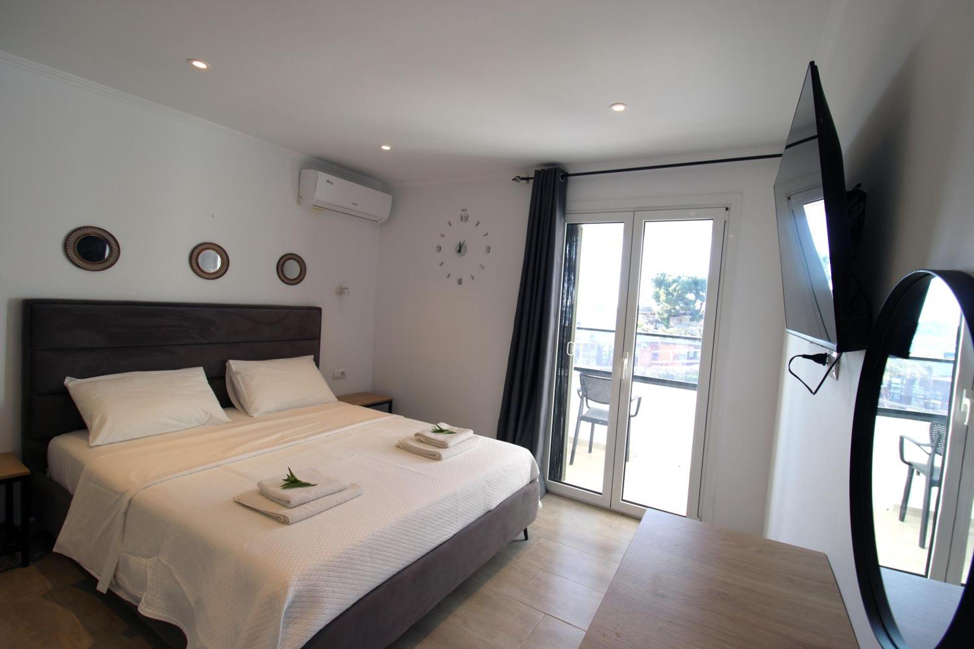 Aparthotel Melina'S Seaside Retreat Ksamil Exterior foto